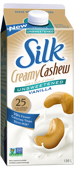 Silk Unsweetened Vanilla Cashew Beverage